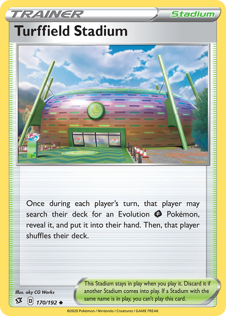 Turffield Stadium (170/192) [Sword & Shield: Rebel Clash] | Jomio and Rueliete's Cards and Comics