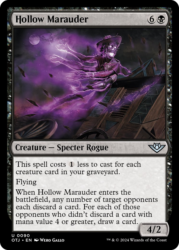 Hollow Marauder [Outlaws of Thunder Junction] | Jomio and Rueliete's Cards and Comics