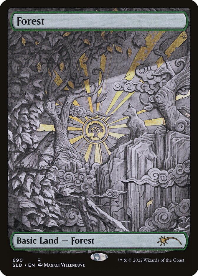 Forest (690) (Sketch) [Secret Lair Drop Promos] | Jomio and Rueliete's Cards and Comics
