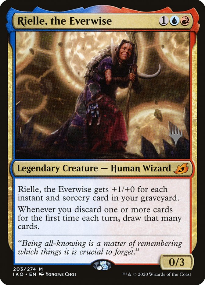 Rielle, the Everwise (Promo Pack) [Ikoria: Lair of Behemoths Promos] | Jomio and Rueliete's Cards and Comics