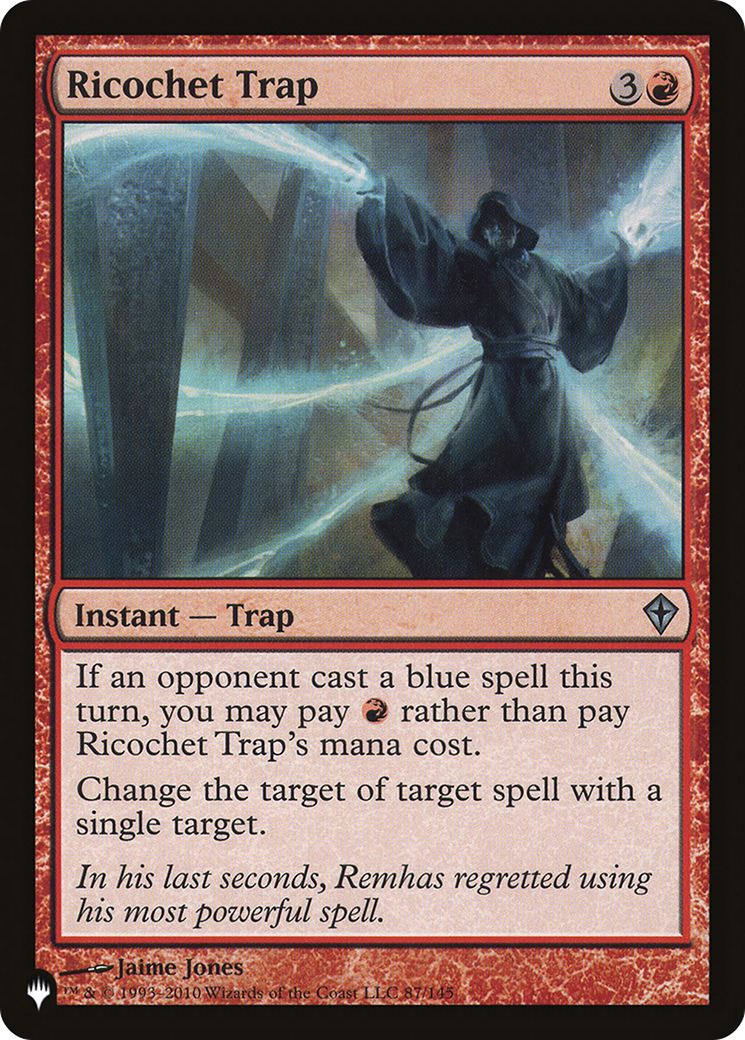 Ricochet Trap [The List] | Jomio and Rueliete's Cards and Comics