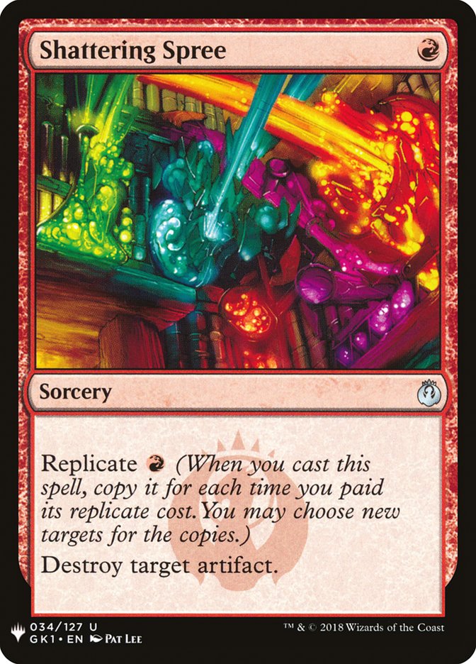 Shattering Spree [Mystery Booster] | Jomio and Rueliete's Cards and Comics