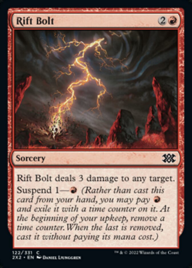 Rift Bolt [Double Masters 2022] | Jomio and Rueliete's Cards and Comics