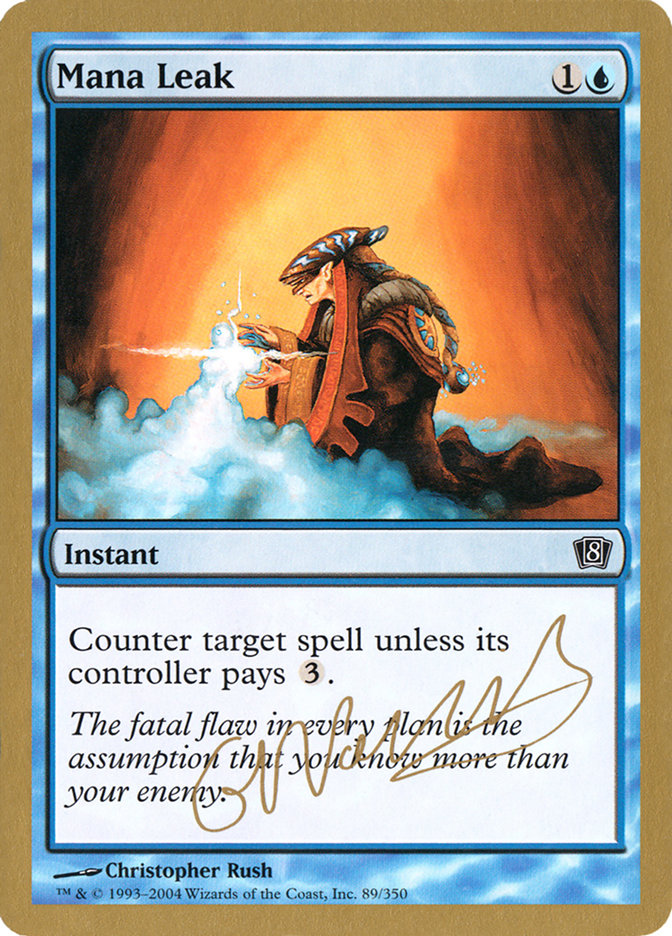 Mana Leak (Gabriel Nassif) [World Championship Decks 2004] | Jomio and Rueliete's Cards and Comics
