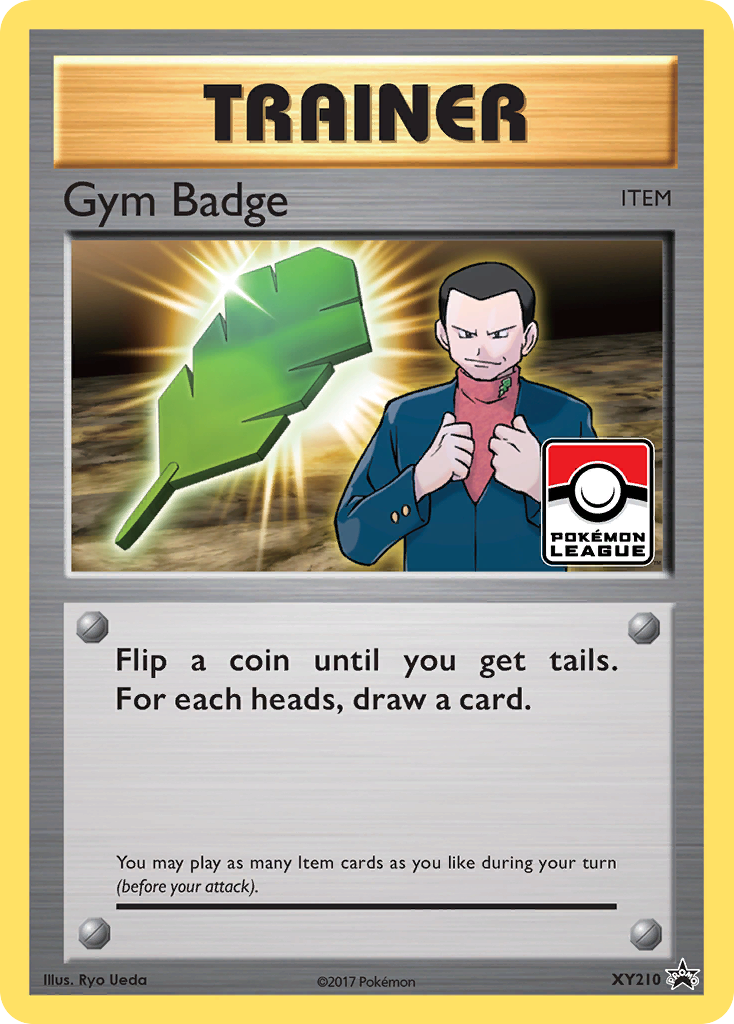 Gym Badge (XY210) (Giovanni) [XY: Black Star Promos] | Jomio and Rueliete's Cards and Comics