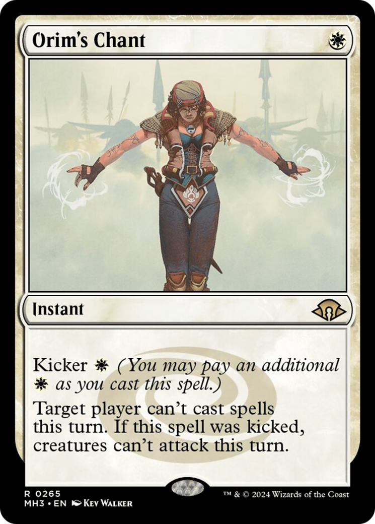 Orim's Chant [Modern Horizons 3] | Jomio and Rueliete's Cards and Comics