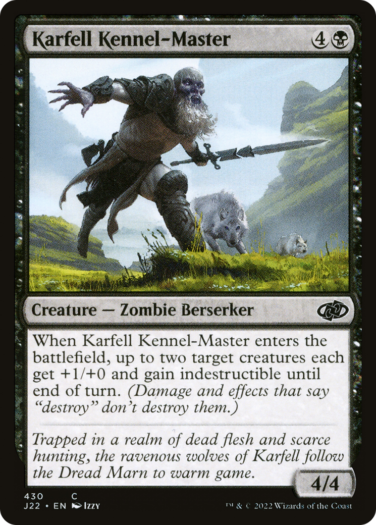 Karfell Kennel-Master [Jumpstart 2022] | Jomio and Rueliete's Cards and Comics