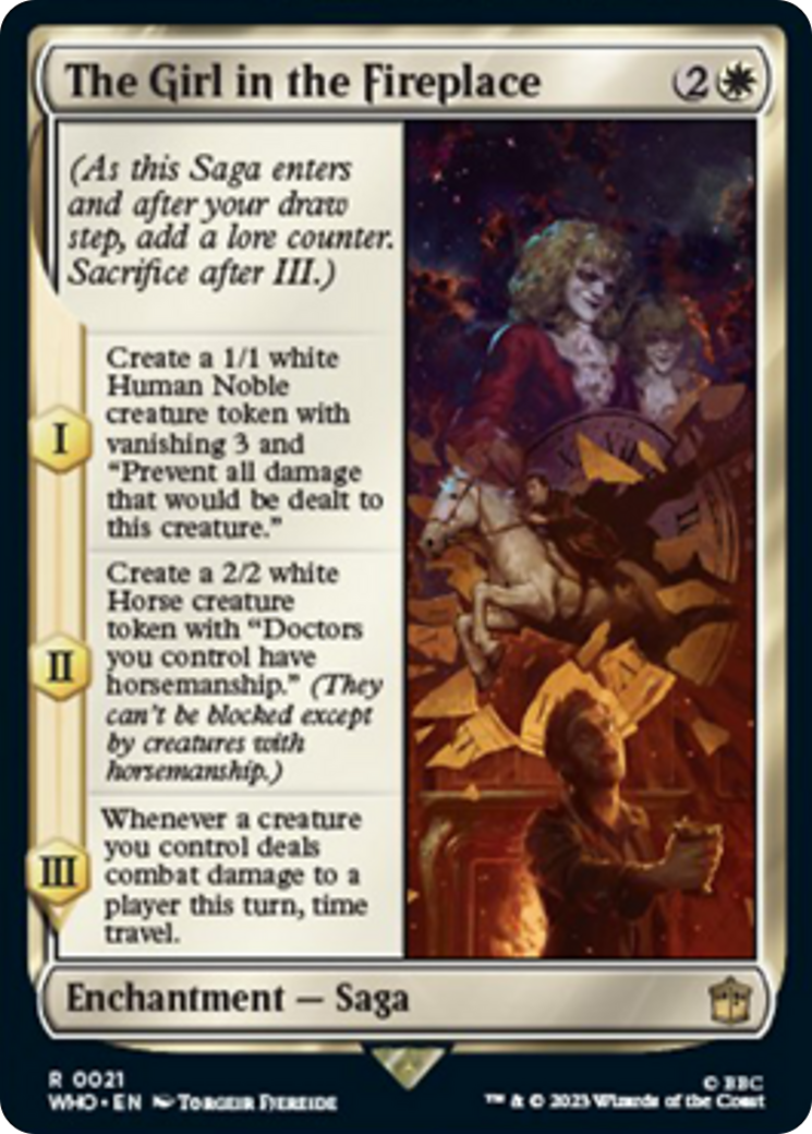 The Girl in the Fireplace [Doctor Who] | Jomio and Rueliete's Cards and Comics