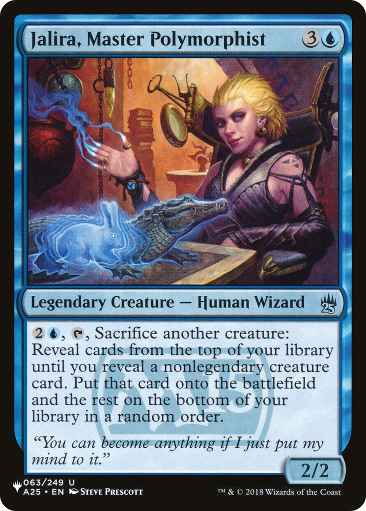 Jalira, Master Polymorphist [The List] | Jomio and Rueliete's Cards and Comics