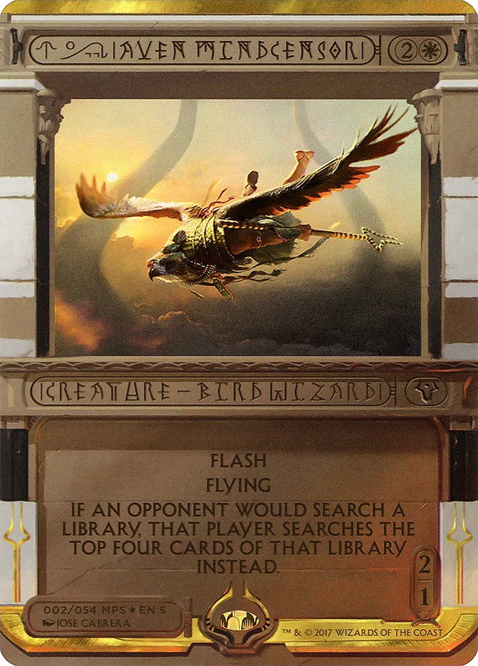 Aven Mindcensor (Invocation) [Amonkhet Invocations] | Jomio and Rueliete's Cards and Comics