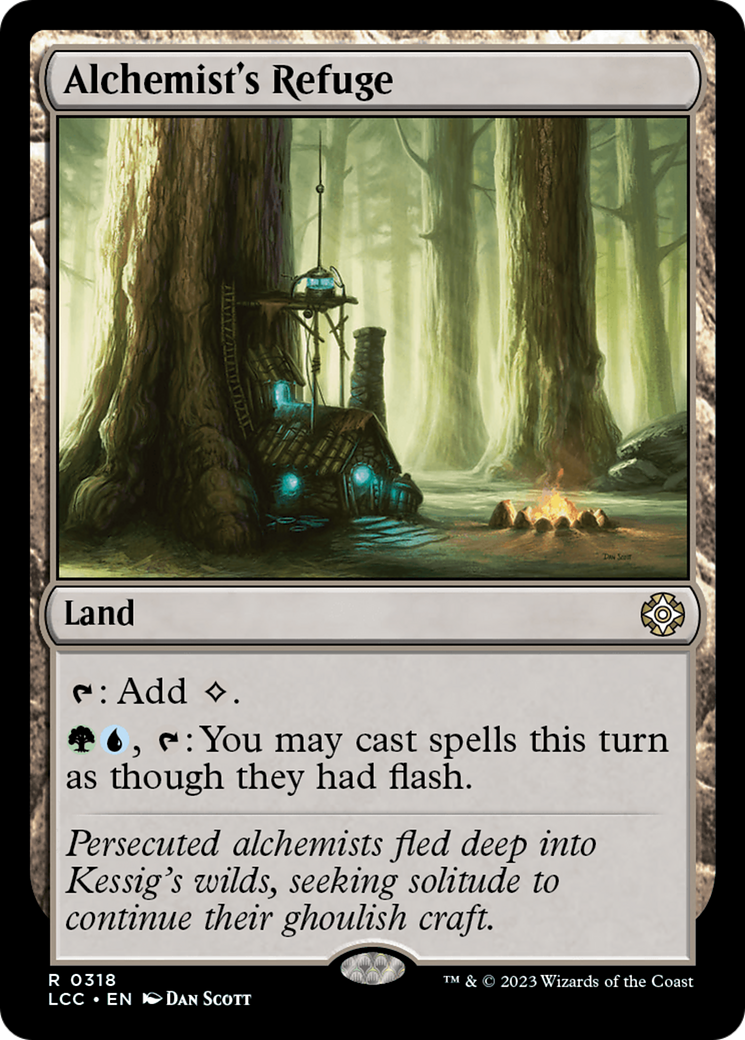 Alchemist's Refuge [The Lost Caverns of Ixalan Commander] | Jomio and Rueliete's Cards and Comics