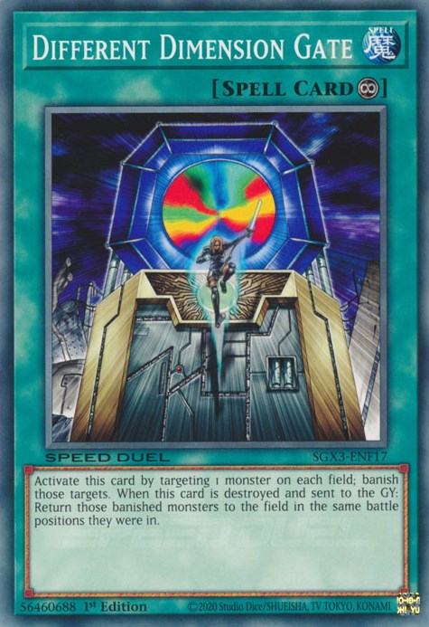 Different Dimension Gate [SGX3-ENF17] Common | Jomio and Rueliete's Cards and Comics
