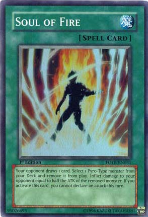 Soul of Fire [FOTB-EN031] Super Rare | Jomio and Rueliete's Cards and Comics