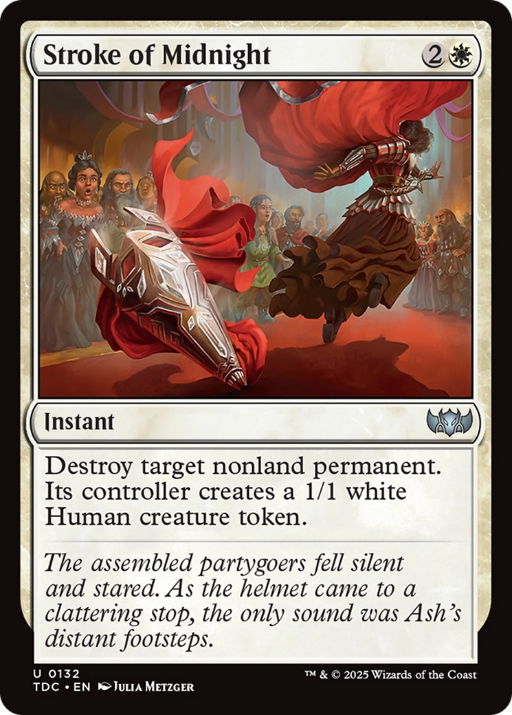 Stroke of Midnight [Tarkir: Dragonstorm Commander] | Jomio and Rueliete's Cards and Comics