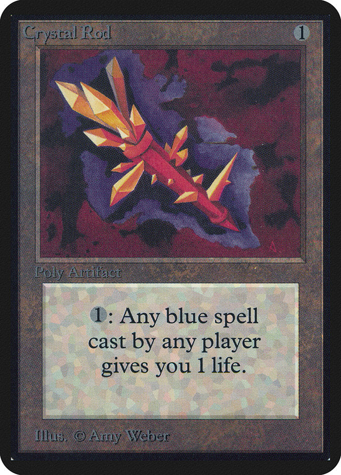 Crystal Rod [Alpha Edition] | Jomio and Rueliete's Cards and Comics