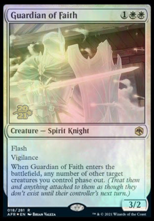 Guardian of Faith [Dungeons & Dragons: Adventures in the Forgotten Realms Prerelease Promos] | Jomio and Rueliete's Cards and Comics