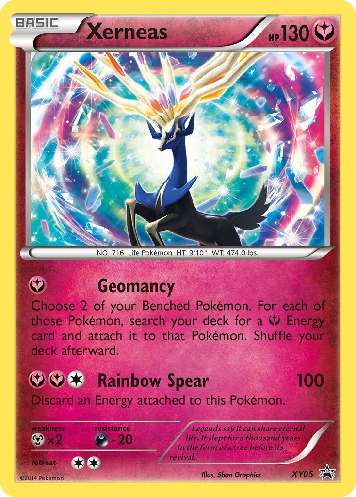 Xerneas (XY05) [XY: Black Star Promos] | Jomio and Rueliete's Cards and Comics