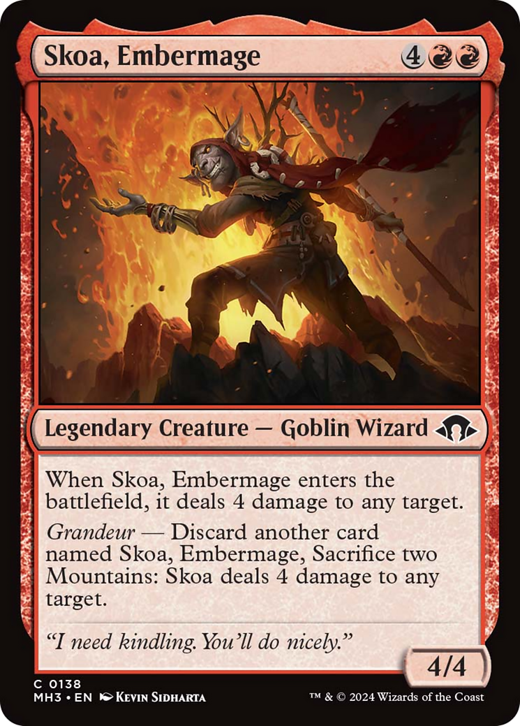 Skoa, Embermage [Modern Horizons 3] | Jomio and Rueliete's Cards and Comics