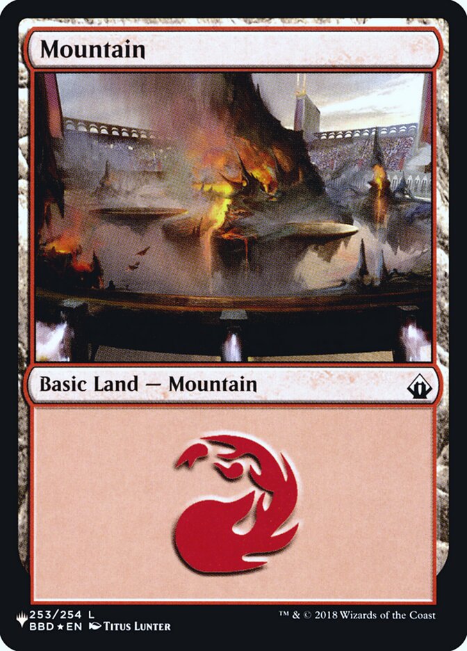 Mountain [Secret Lair: Heads I Win, Tails You Lose] | Jomio and Rueliete's Cards and Comics