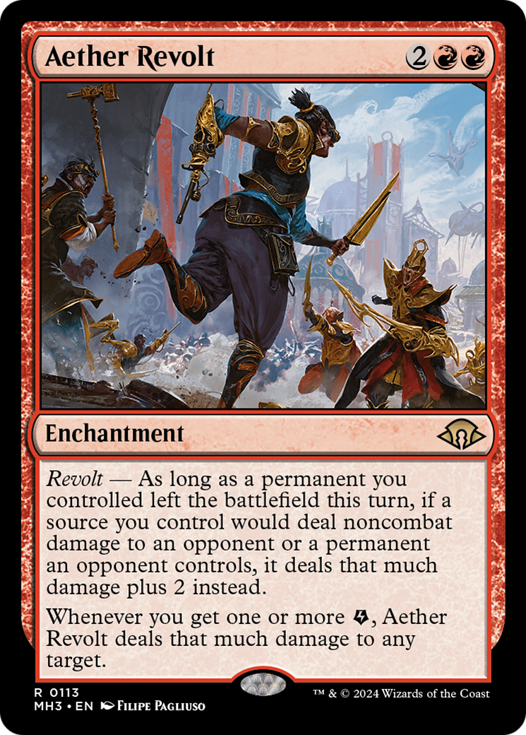 Aether Revolt [Modern Horizons 3] | Jomio and Rueliete's Cards and Comics