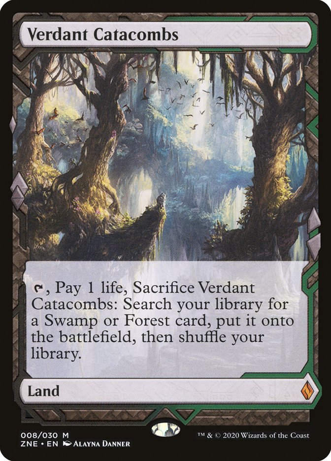 Verdant Catacombs (Expeditions) [Zendikar Rising Expeditions] | Jomio and Rueliete's Cards and Comics
