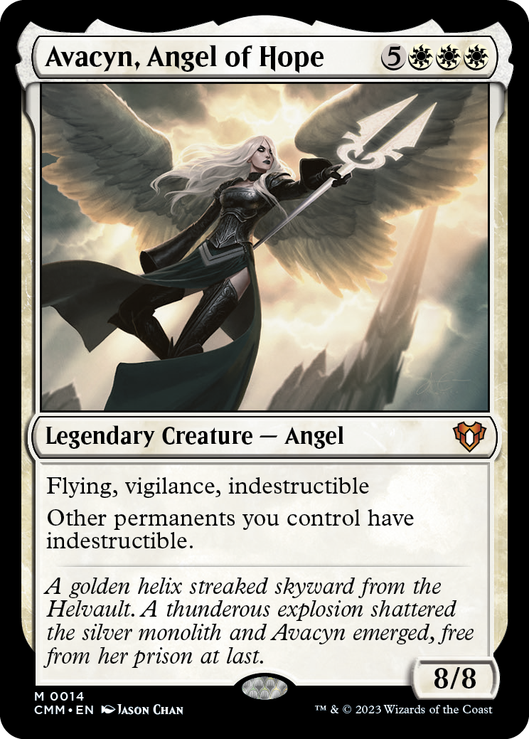 Avacyn, Angel of Hope [Commander Masters] | Jomio and Rueliete's Cards and Comics