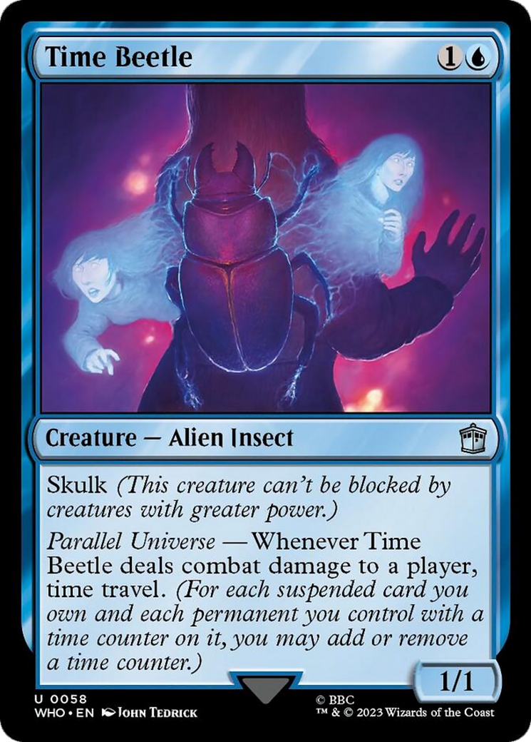 Time Beetle [Doctor Who] | Jomio and Rueliete's Cards and Comics