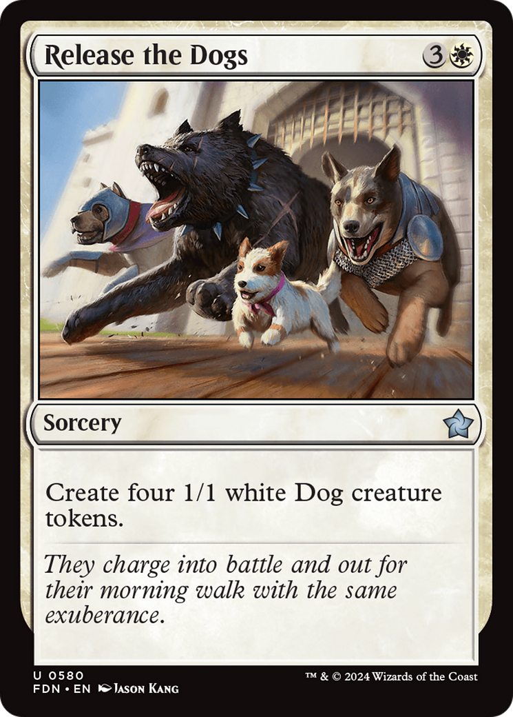 Release the Dogs [Foundations] | Jomio and Rueliete's Cards and Comics