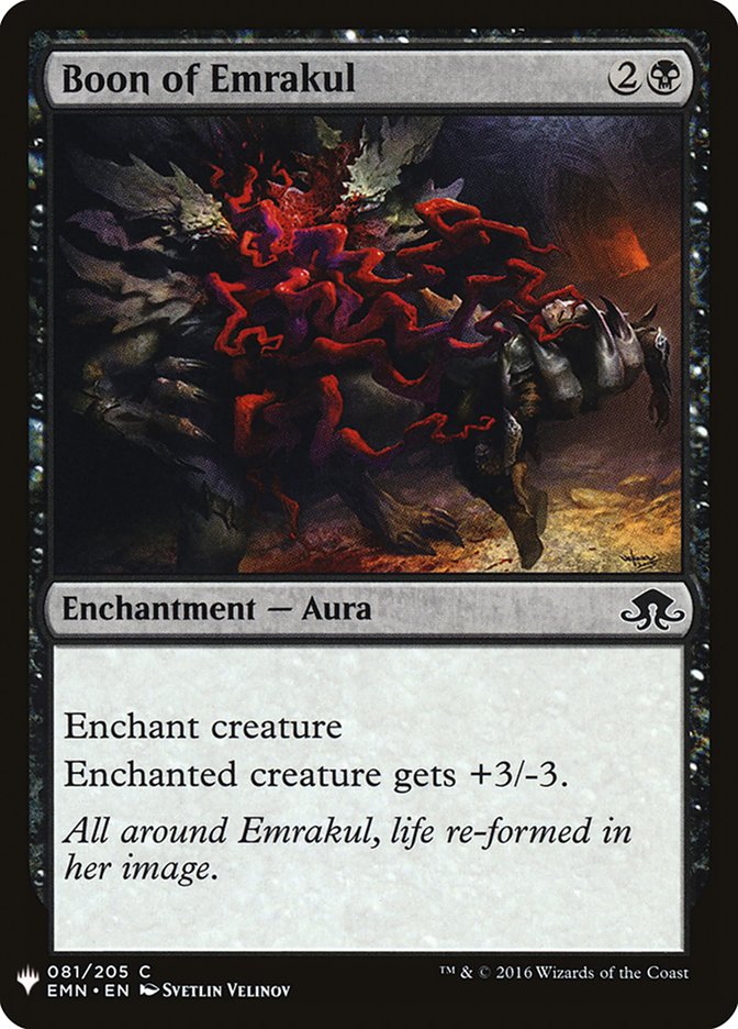 Boon of Emrakul [Mystery Booster] | Jomio and Rueliete's Cards and Comics