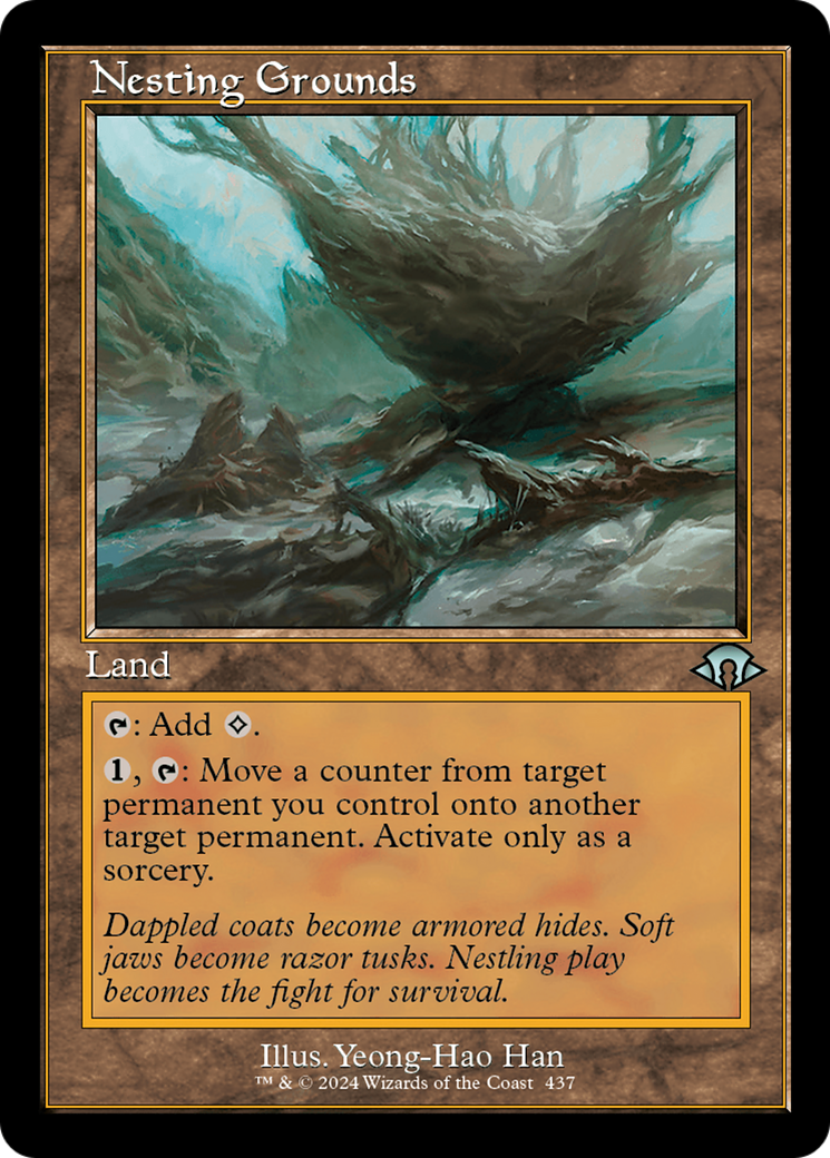Nesting Grounds (Retro Frame) [Modern Horizons 3] | Jomio and Rueliete's Cards and Comics