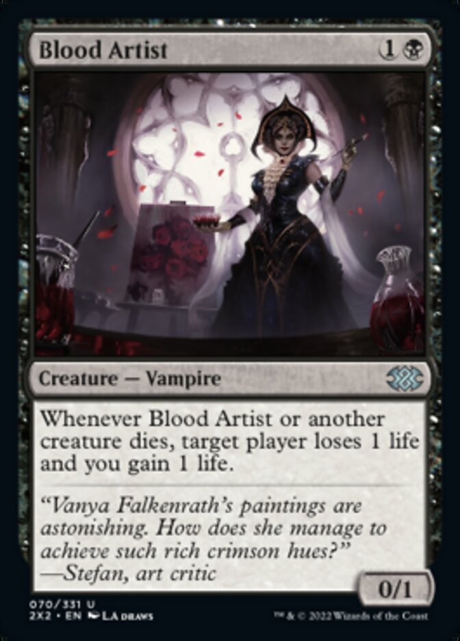 Blood Artist [Double Masters 2022] | Jomio and Rueliete's Cards and Comics