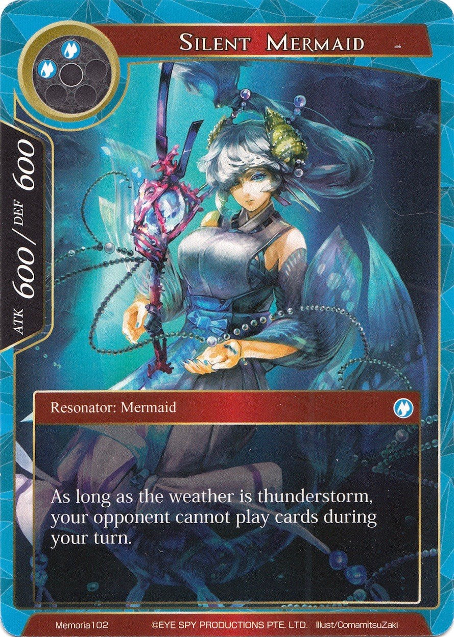Silent Mermaid (Memoria102) [Alice Origin Memoria Cards] | Jomio and Rueliete's Cards and Comics