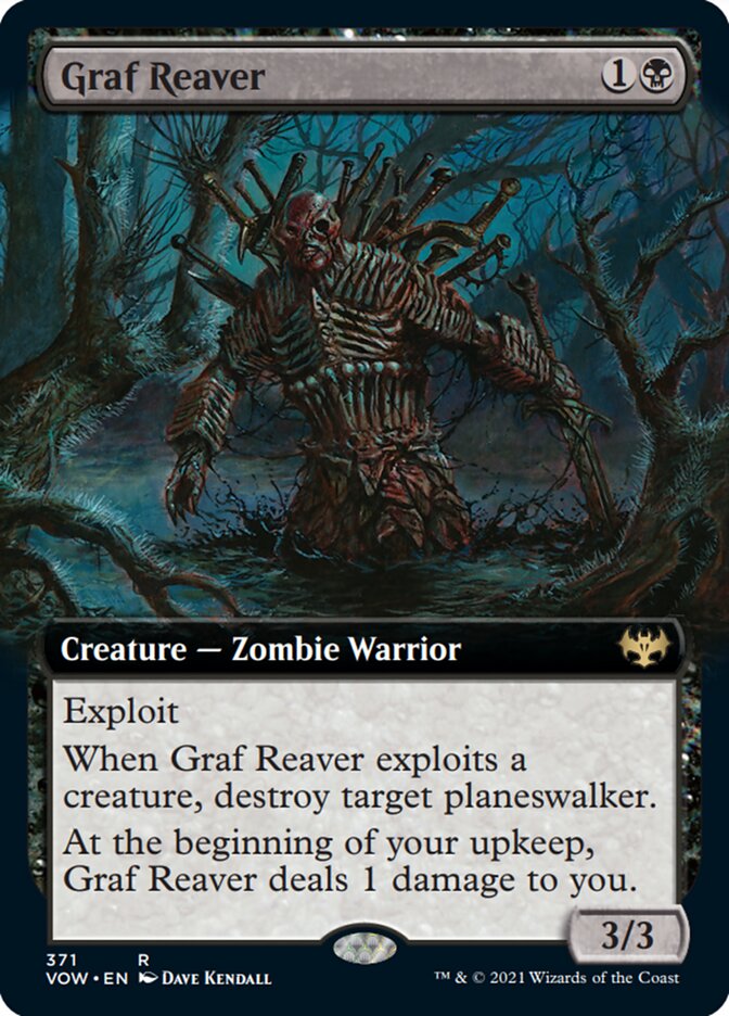 Graf Reaver (Extended Art) [Innistrad: Crimson Vow] | Jomio and Rueliete's Cards and Comics