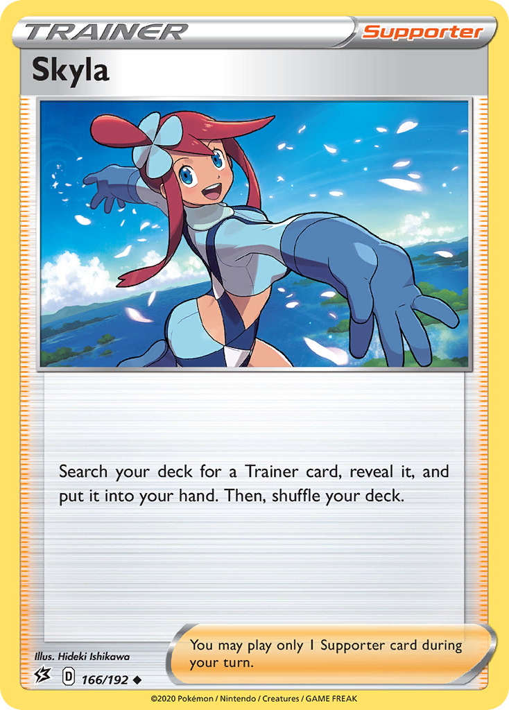 Skyla (166/192) [Sword & Shield: Rebel Clash] | Jomio and Rueliete's Cards and Comics