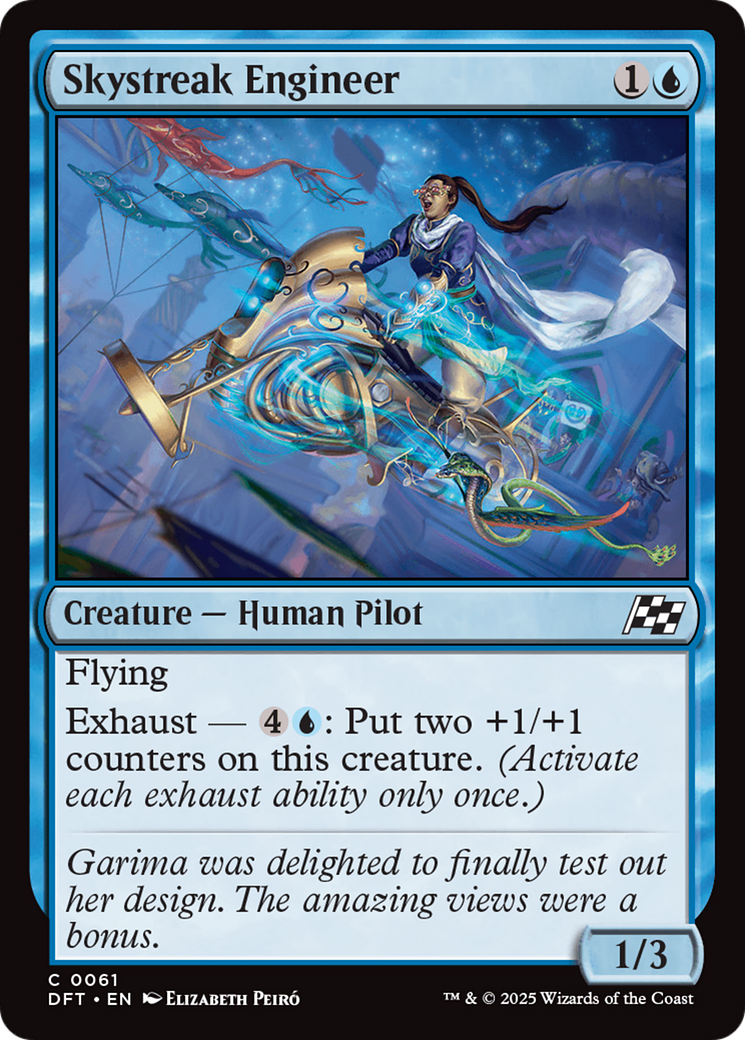 Skystreak Engineer [Aetherdrift] | Jomio and Rueliete's Cards and Comics