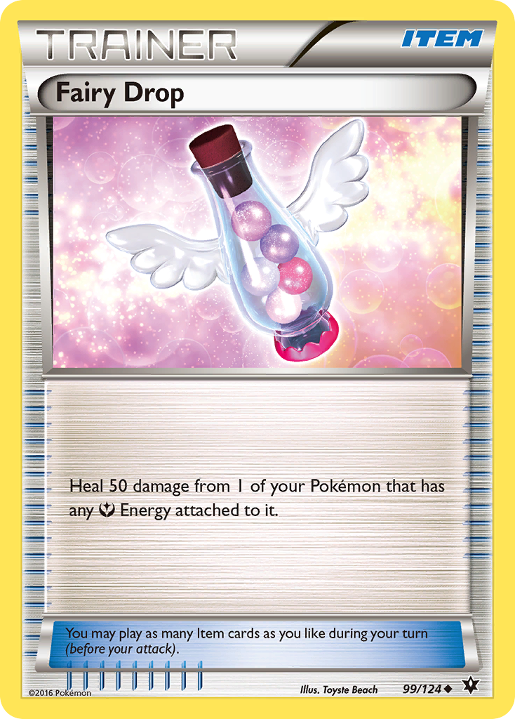 Fairy Drop (99/124) [XY: Fates Collide] | Jomio and Rueliete's Cards and Comics