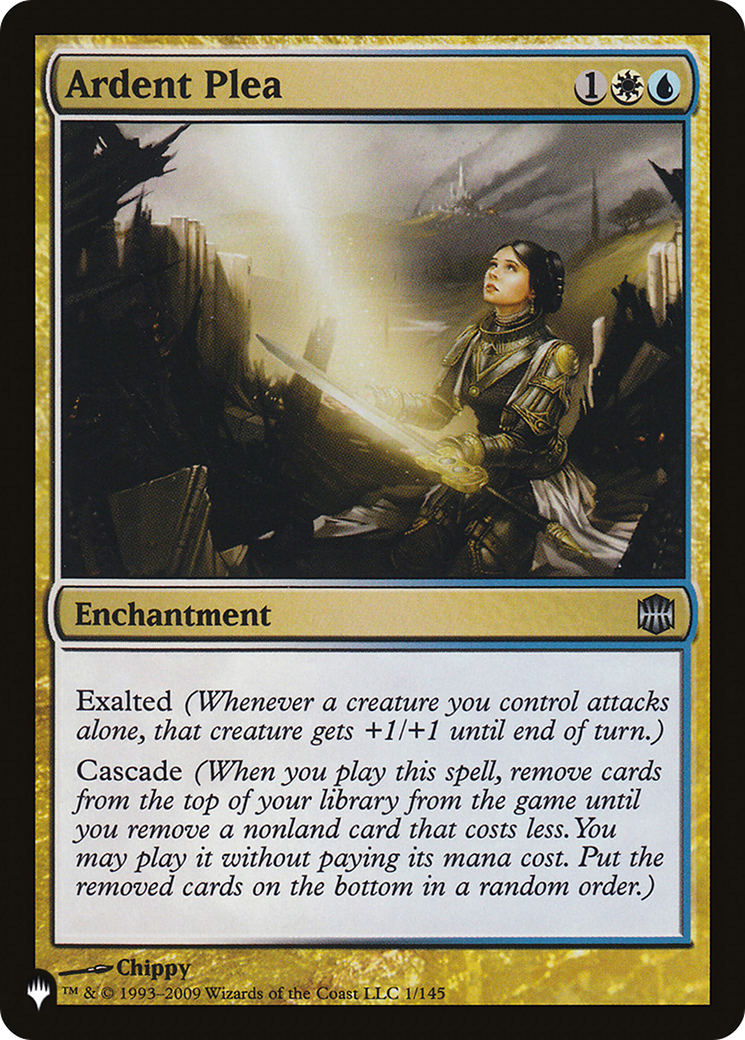 Ardent Plea [The List] | Jomio and Rueliete's Cards and Comics