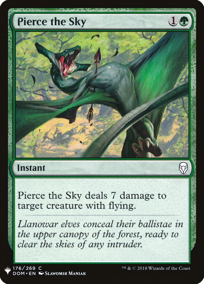 Pierce the Sky [Mystery Booster] | Jomio and Rueliete's Cards and Comics