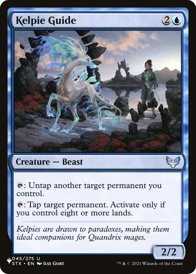 Kelpie Guide [The List] | Jomio and Rueliete's Cards and Comics