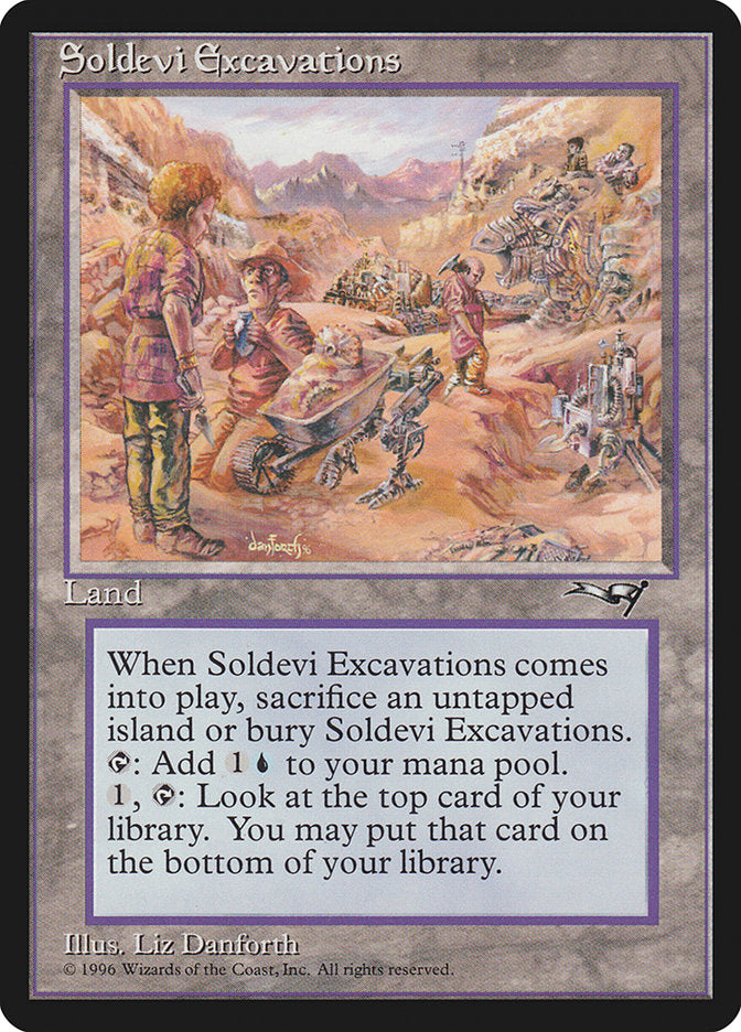Soldevi Excavations [Alliances] | Jomio and Rueliete's Cards and Comics