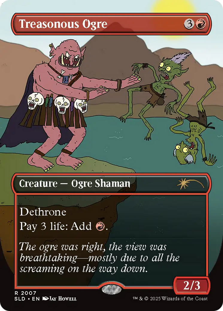 Treasonous Ogre [Secret Lair Drop Series] | Jomio and Rueliete's Cards and Comics
