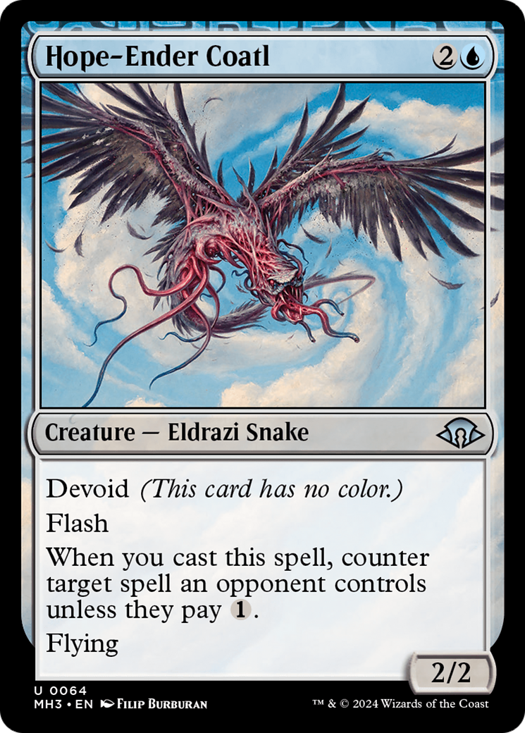 Hope-Ender Coatl [Modern Horizons 3] | Jomio and Rueliete's Cards and Comics