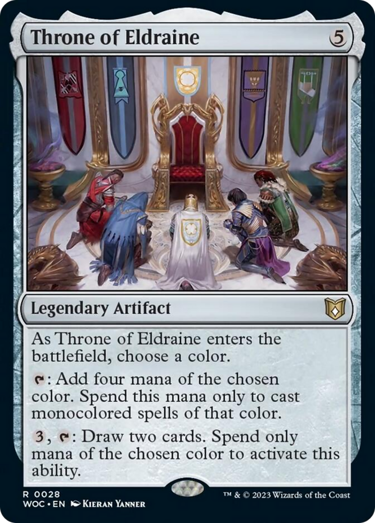 Throne of Eldraine [Wilds of Eldraine Commander] | Jomio and Rueliete's Cards and Comics