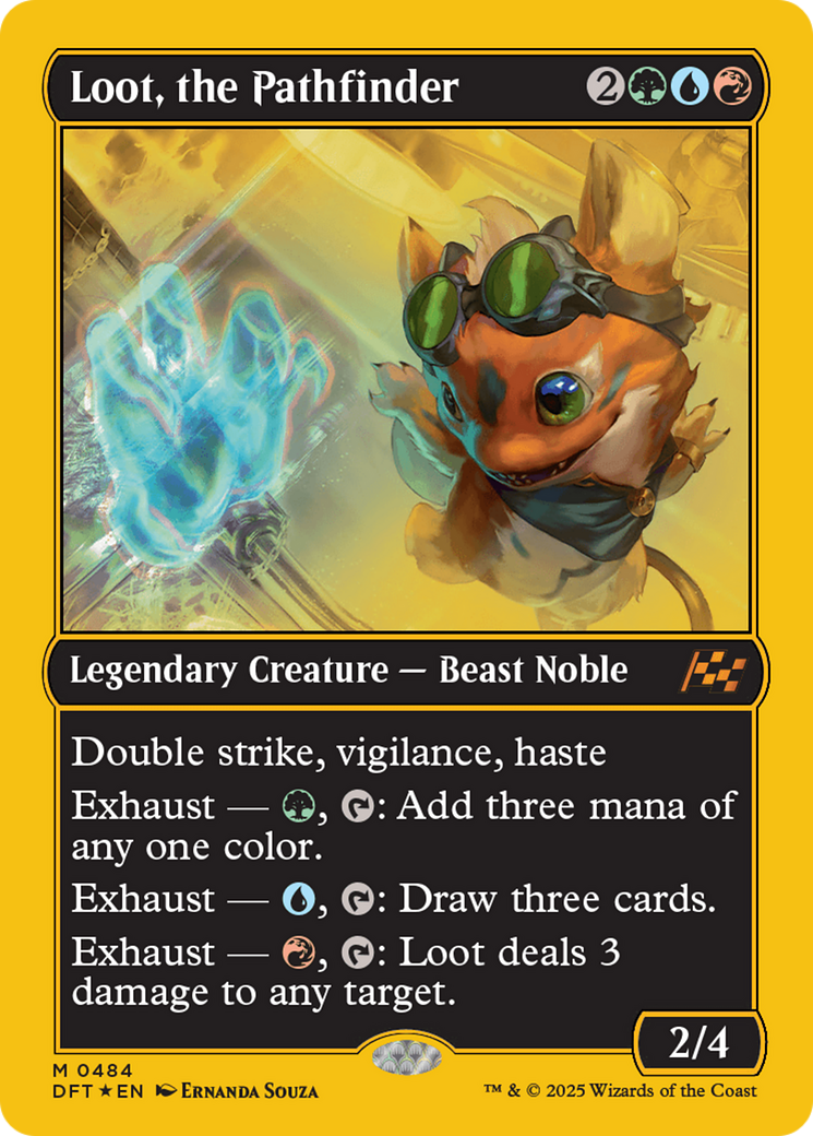 Loot, the Pathfinder (First-Place Foil) [Aetherdrift] | Jomio and Rueliete's Cards and Comics