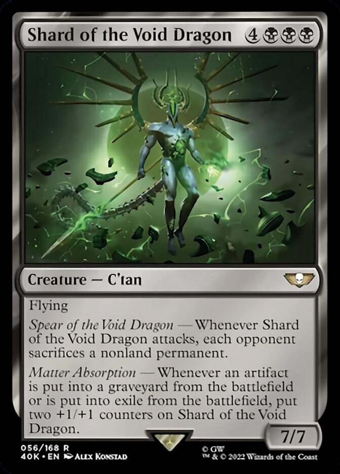Shard of the Void Dragon [Warhammer 40,000] | Jomio and Rueliete's Cards and Comics