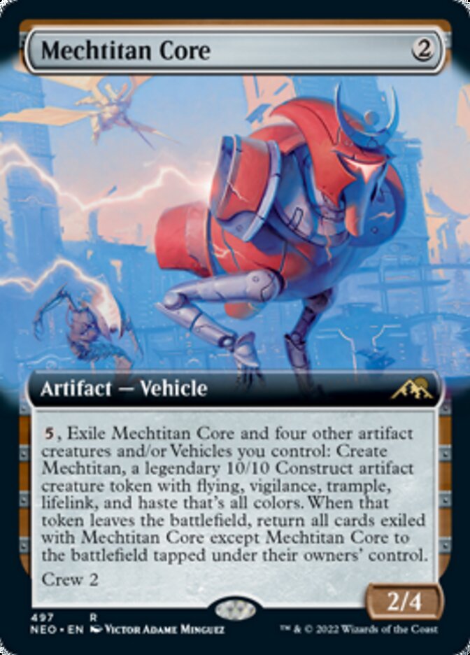 Mechtitan Core (Extended Art) [Kamigawa: Neon Dynasty] | Jomio and Rueliete's Cards and Comics