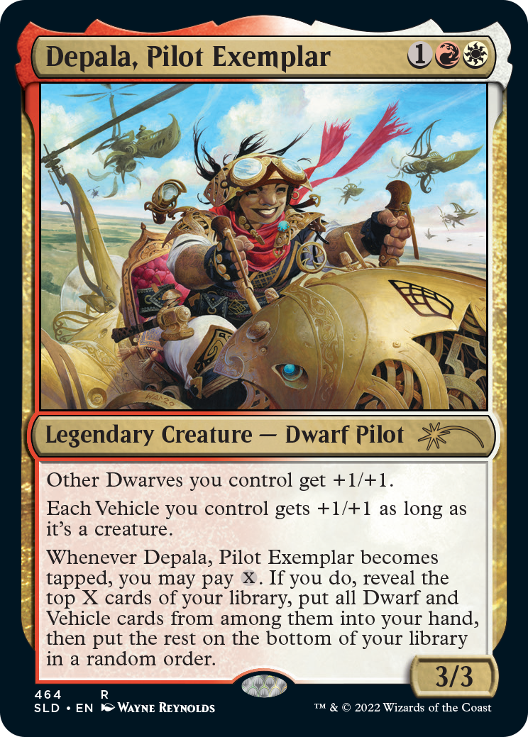 Depala, Pilot Exemplar [Secret Lair Drop Series] | Jomio and Rueliete's Cards and Comics