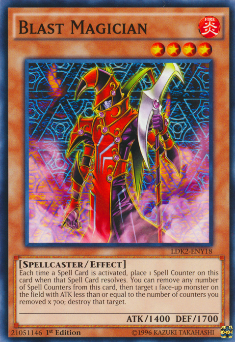 Blast Magician [LDK2-ENY18] Common | Jomio and Rueliete's Cards and Comics