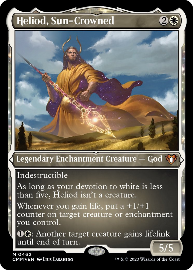 Heliod, Sun-Crowned (Foil Etched) [Commander Masters] | Jomio and Rueliete's Cards and Comics