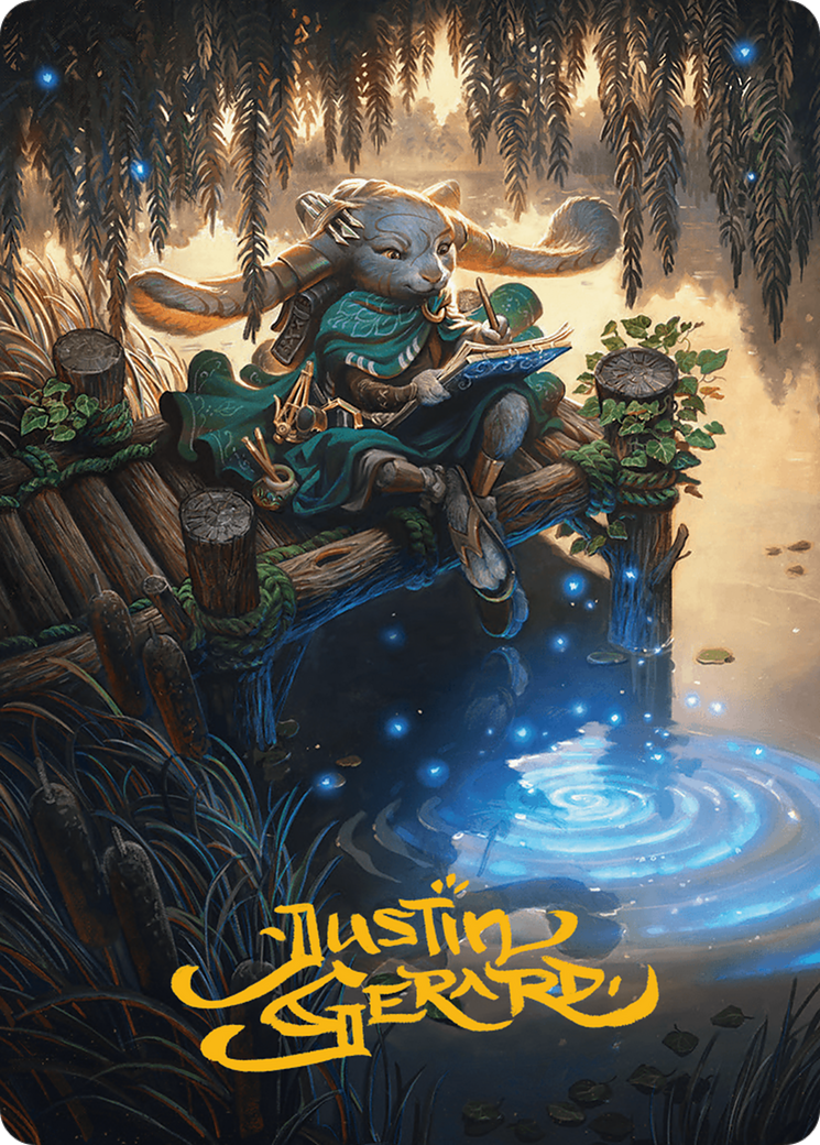 Tamiyo, Field Researcher Art Card (Gold-Stamped Signature) [Bloomburrow Art Series] | Jomio and Rueliete's Cards and Comics